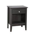 Adeptus Adeptus Solid Wood Easy Pieces 3 Drawer End Table/Nightstand - Black 77245